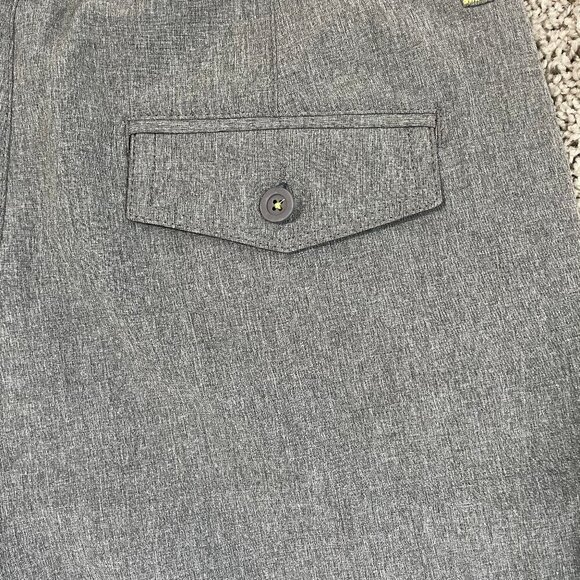 Men's Gray Black Dog Shorts - Picture 5 of 6